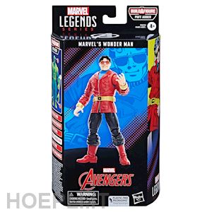 - marvel: hasbro - legends - action figure di marvel's wonder man