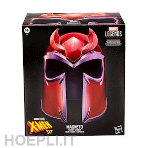 - marvel: hasbro - legends series - casco di magneto (replica 1:1)