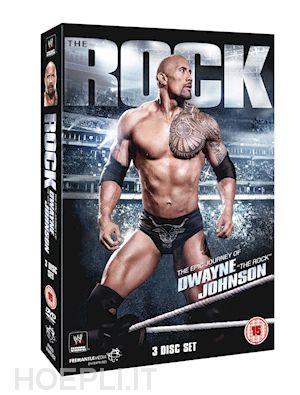  - wrestling: wwe - the rock - the epic journey of dwayne (3 dvd) [edizione: regno unito]