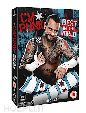 - wrestling: wwe - cm punk best in the world (3 dvd) [edizione: regno unito]