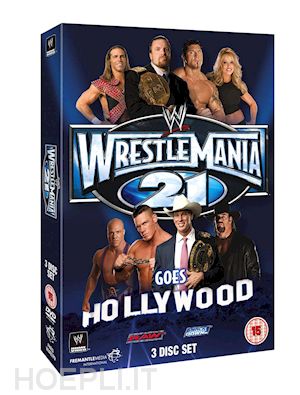  - wrestling: wwe - wrestlemania 21 (3 dvd) [edizione: regno unito]