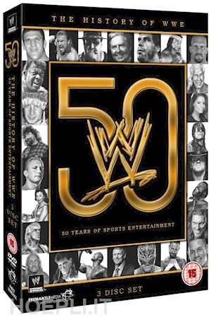  - wrestling: wwe - the history of wwe (3 dvd) [edizione: regno unito]