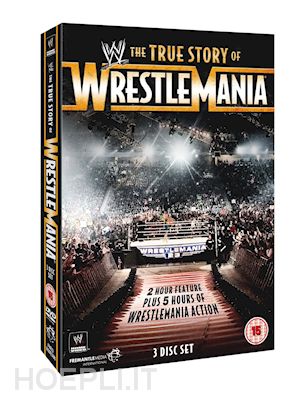  - wrestling: wwe - the true story of wrestlemania (3 dvd) [edizione: regno unito]