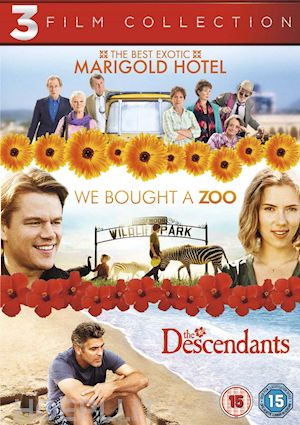  - best exotic marigold hotel / we bought a zoo / descendants [edizione: regno unito]