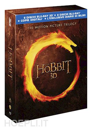 peter jackson - hobbit (lo) - la trilogia (3d) (6 blu-ray 3d+6 blu-ray+diario bilbo)