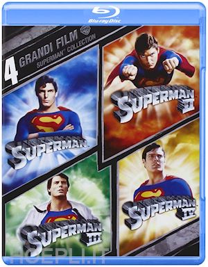 richard donner;sidney j. furie;richard lester - superman - 4 grandi film (4 blu-ray)