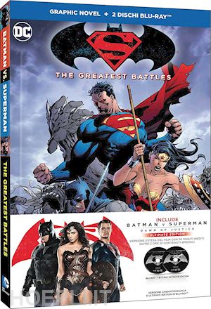 zack snyder - batman v superman - dawn of justice (2 blu-ray+graphic novel)