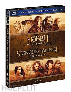 peter jackson - signore degli anelli / hobbit - 6 film theatrical version (6 blu-ray)