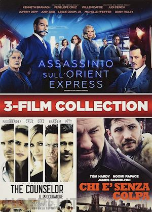 kenneth branagh;michael r. roskam;ridley scott - assassinio sull'orient express / the counselor / the drop (3 dvd)