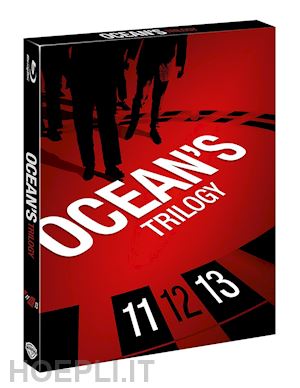 steven soderbergh - ocean's trilogy (3 blu-ray)