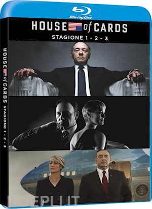  - house of cards - stagione 01-03 (12 blu-ray)