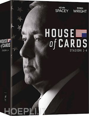  - house of cards - stagione 01-04 (16 dvd)