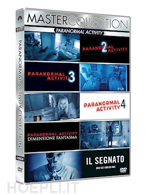 henry joost;christopher landon;gregory plotkin;ariel schulman;tod williams - paranormal activity master collection (5 dvd)