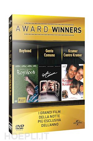 robert benton;richard linklater;robert redford - boyhood / gente comune / kramer contro kramer - oscar collection (3 dvd)