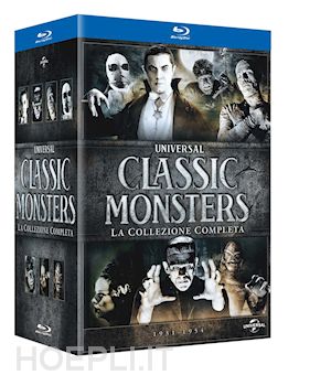 jack arnold;tod browning;karl freund;george waggner;james whale - classic monster box set (7 blu-ray)