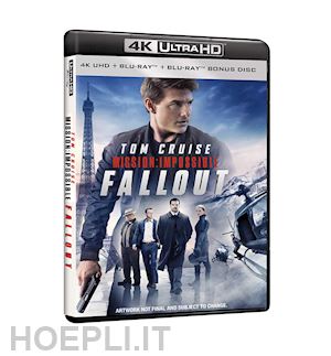 christopher mcquarrie - mission impossible - fallout (blu-ray 4k ultra hd+blu-ray)
