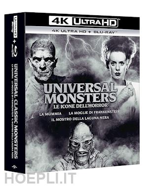 jack arnold;karl freund;james whale - universal classic monsters collection vol 2 (3 4k ultra hd+3 blu-ray)