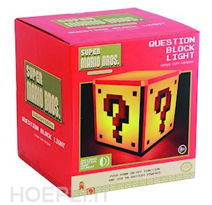 Nintendo: Super Mario - Question Block Light (Lampada