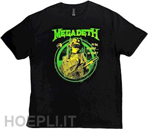  - megadeth: sfsgsw hi-contrast (black) (t-shirt unisex tg. m)
