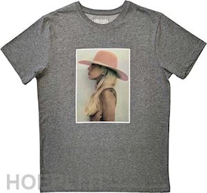  - lady gaga: pink hat - gray (t-shirt unisex tg. 2xl)