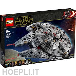  - star wars: lego 75257 - millennium falcon