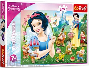 aa.vv. - disney: trefl - puzzle 200 - disney princess - beautiful snow white