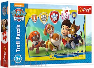aa vv - paw patrol: trefl - puzzle 30 - ryder and friends