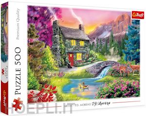  - trefl: puzzle 500 - mountain idyll