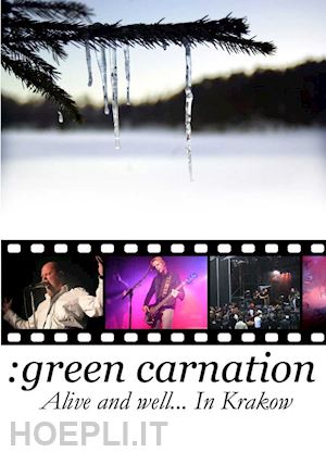  - green carnation - alive and well, in krakow (dvd+cd)