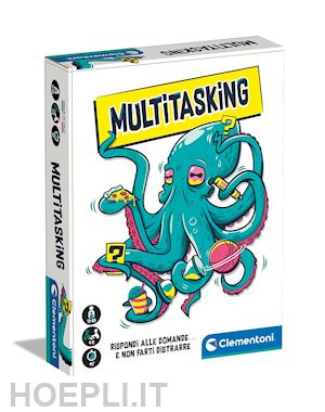 - clementoni: ricreativi giochi made in italy party game multitasking