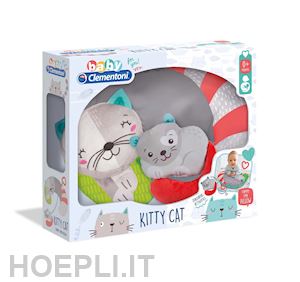 aa vv - clementoni: baby - kitty-cat tummy pillow