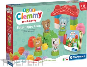  - clementoni: clemmy baby baby - happy farm (made in italy) (3+)