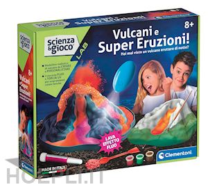 - clementoni: scienza e gioco vulcani e super eruzioni made in italy