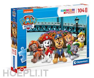  - clementoni: paw patrol - puzzle 104 pz