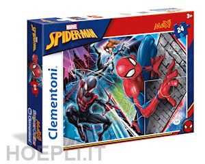  - marvel: clementoni - puzzle maxi 24 pz - spider-man