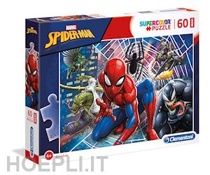 - marvel: clementoni - puzzle maxi 60 pz - spider man