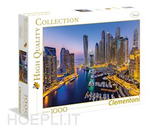  - clementoni: puzzle 1000 pz - high quality collection - dubai