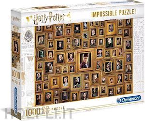  - harry potter: clementoni - puzzle 1000 pz - impossible puzzle