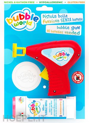 Bolle di Sapone Pistola Bolle Meccanica Piccola. Paw Patrol. Blister 1 Pz  60 Ml