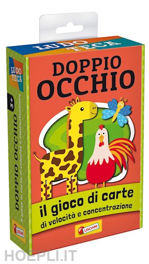 Lisciani Carte da Gioco Ludoteca Maxi Carte Bambini