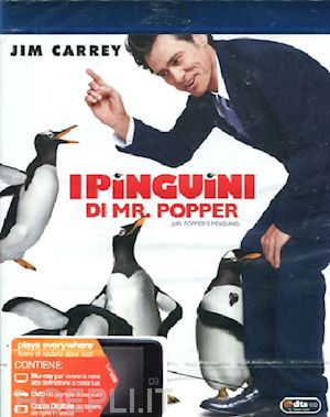 mark waters - pinguini di mr. popper (i) (blu-ray+dvd+copia digitale)