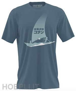 aa vv - conan, il ragazzo del futuro: sail blue (t-shirt unisex tg. s)