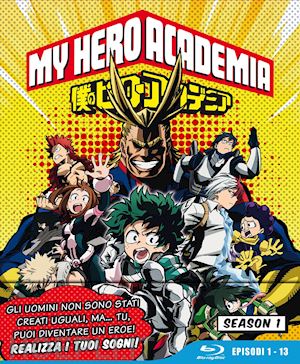 kenji nagasaki - my hero academia - stagione 01 the complete series (eps 01-13) (3 blu-ray)