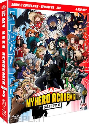 kenji nagasaki - my hero academia - stagione 05 the complete series (eps 89-113) (4 blu-ray)