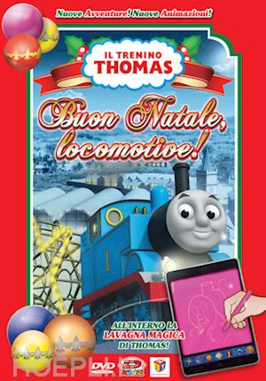 david mitton - trenino thomas (il) #02 - buon natale locomotive! (dvd + lavagna magica)