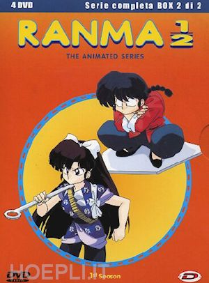 kazuhiro furuhashi;tomomichi mochizuki;takeshi mori;junji nishimura;koji sawai;tsutomu shibayama;shinji takagi - ranma 1/2 tv series - serie completa #02 (eps 26-50) (4 dvd)