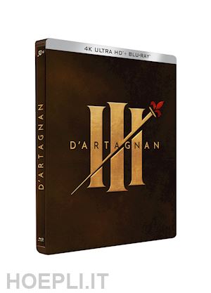 martin bourboulon - tre moschettieri - d'artagnan (steelbook) (4k ultra hd+blu-ray)