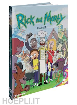  - rick and morty: stagione 02 (mediabook ce) (2 dvd)
