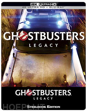jason reitman - ghostbusters: legacy (blu-ray 4k+blu-ray hd) (steelbook)