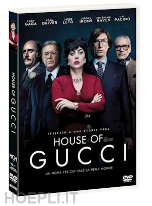 ridley scott - house of gucci (dvd+block notes)